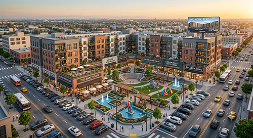 Mixed Use Retail Apartment Complex